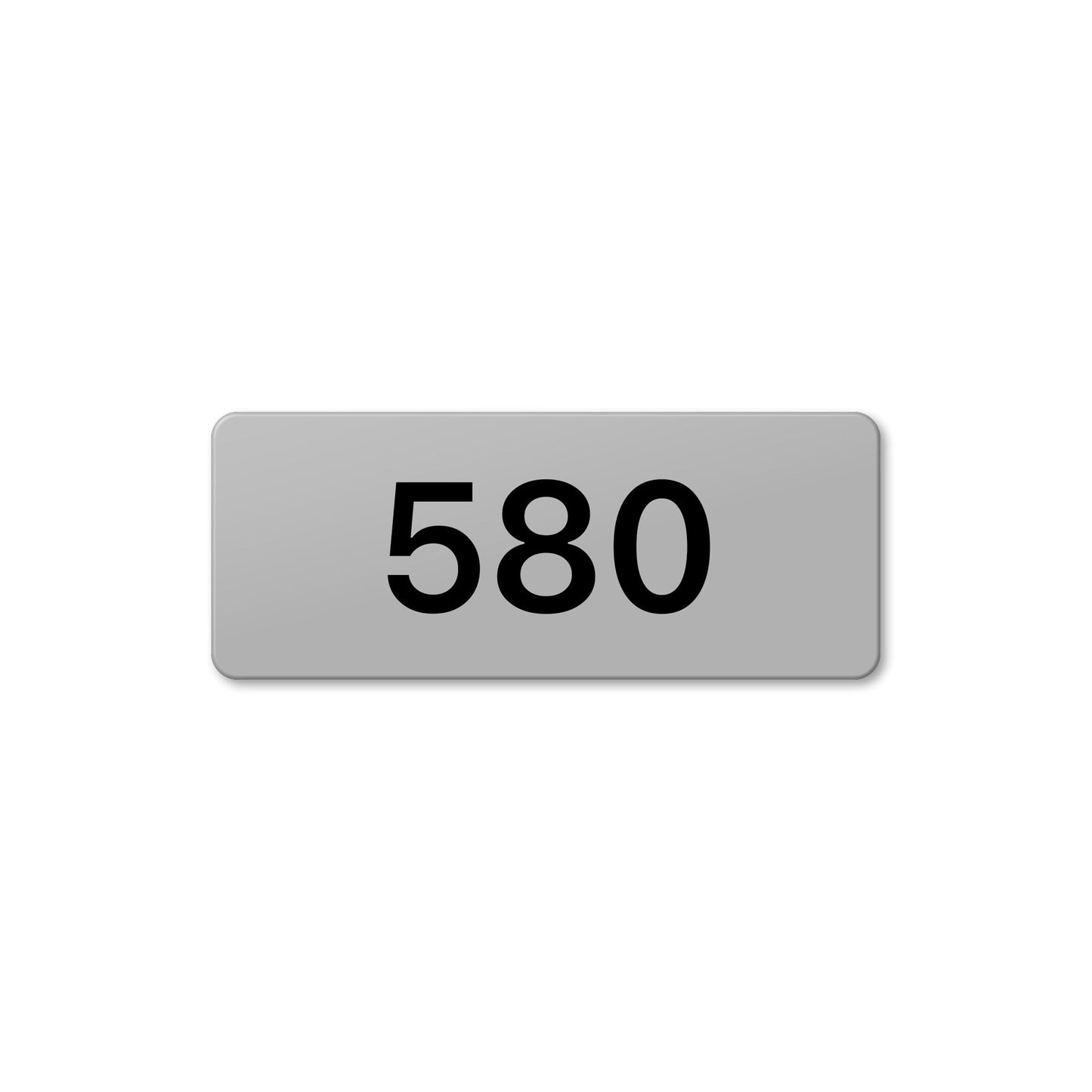 Numeral 580
