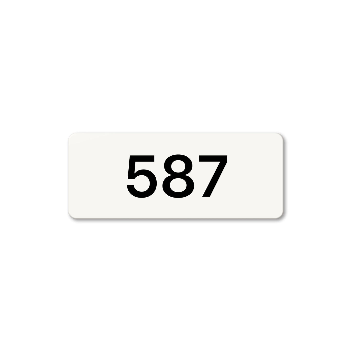 Numeral 587