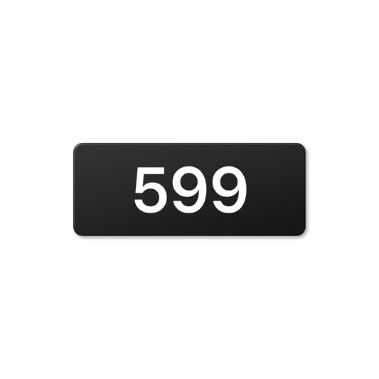 Numeral 599