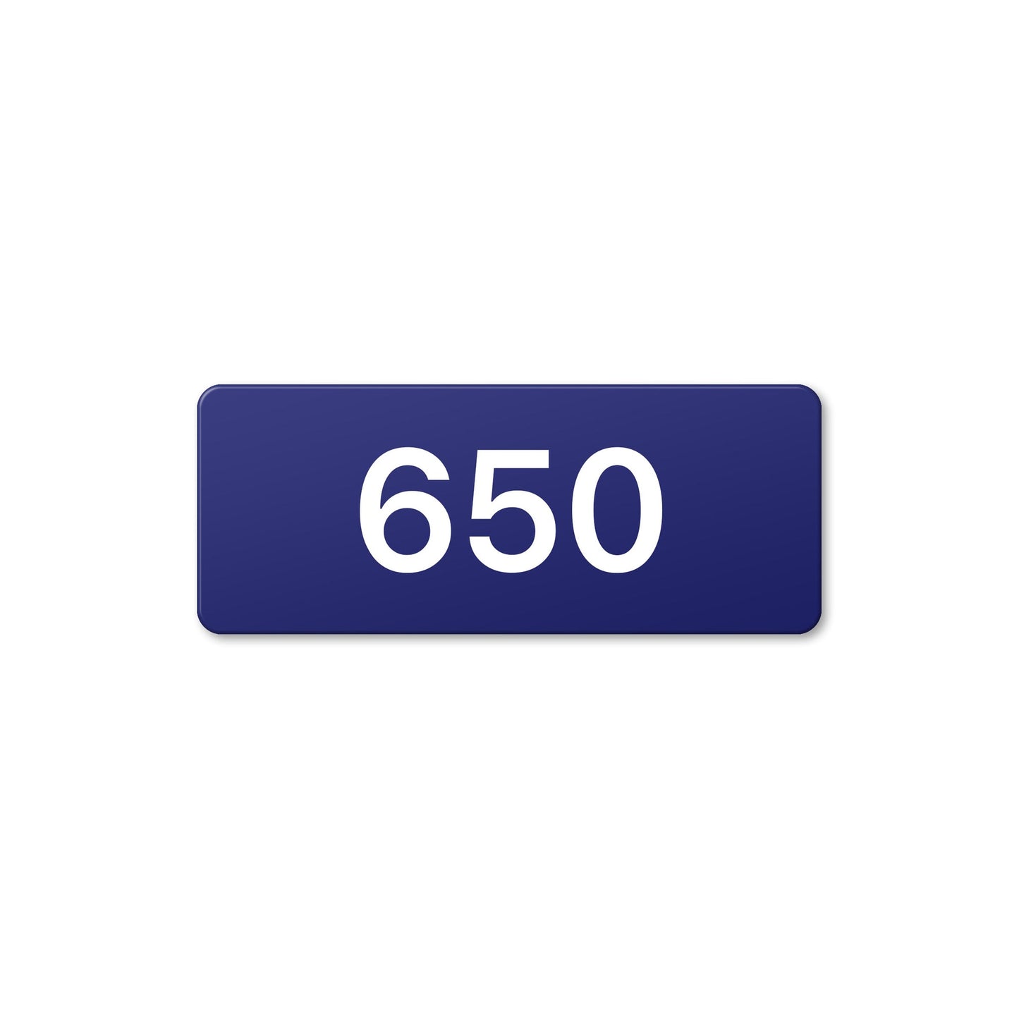 Numeral 650