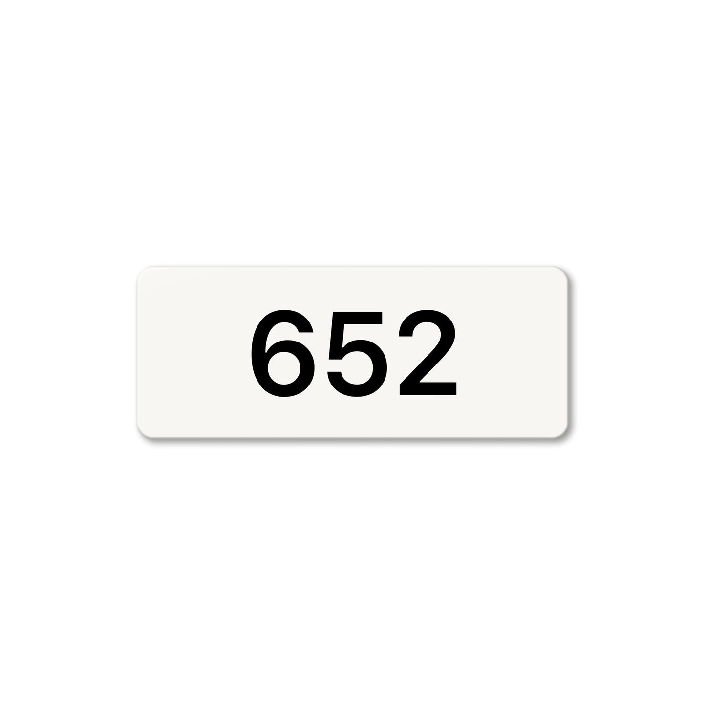 Numeral 652