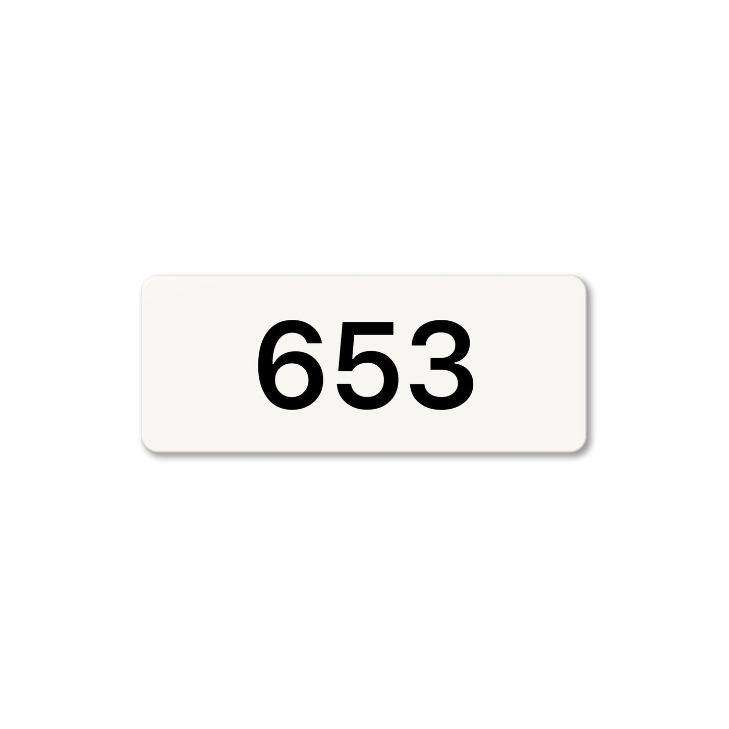 Numeral 653