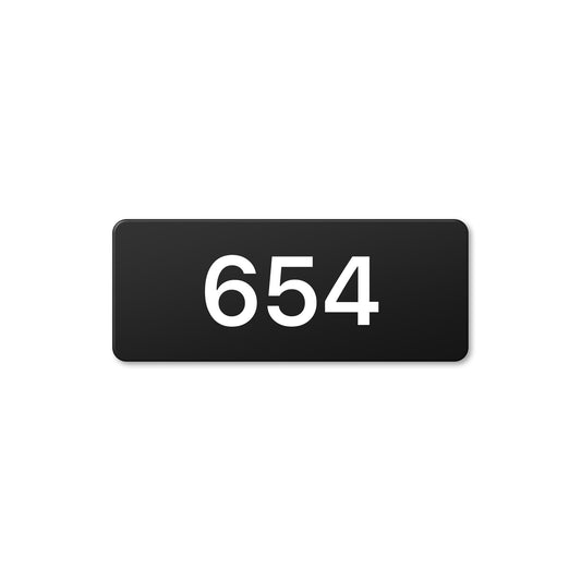 Numeral 654