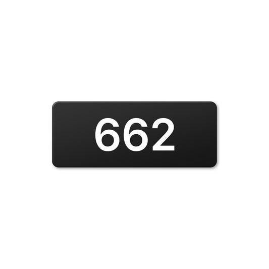 Numeral 662