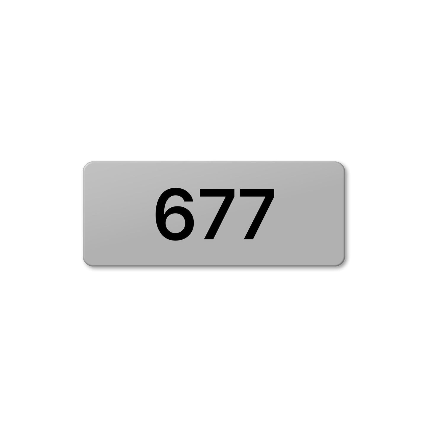 Numeral 677