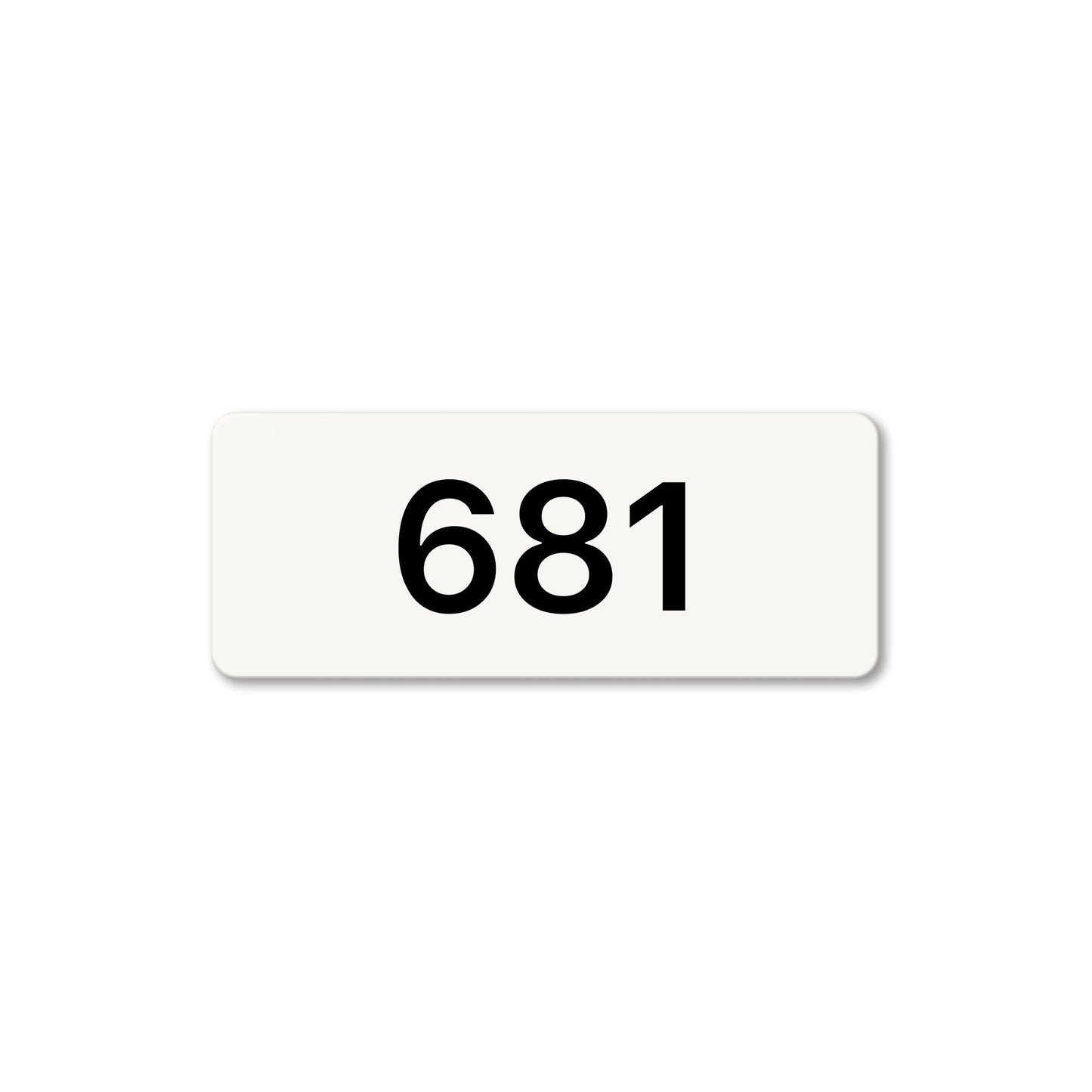 Numeral 681