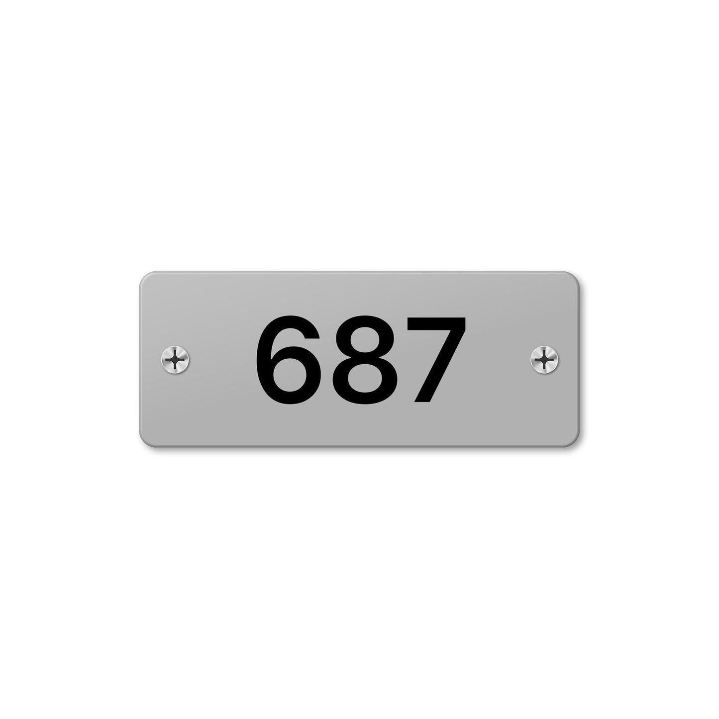 Numeral 687