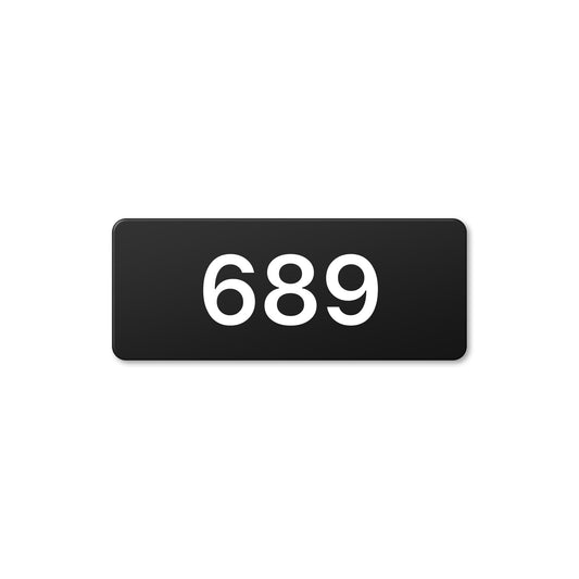 Numeral 689