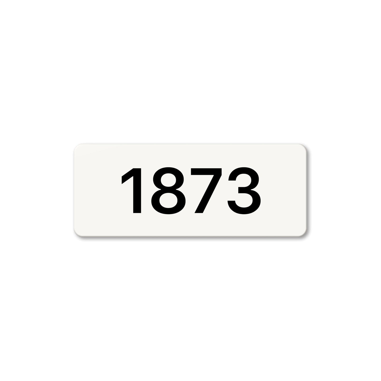 Numeral 1873