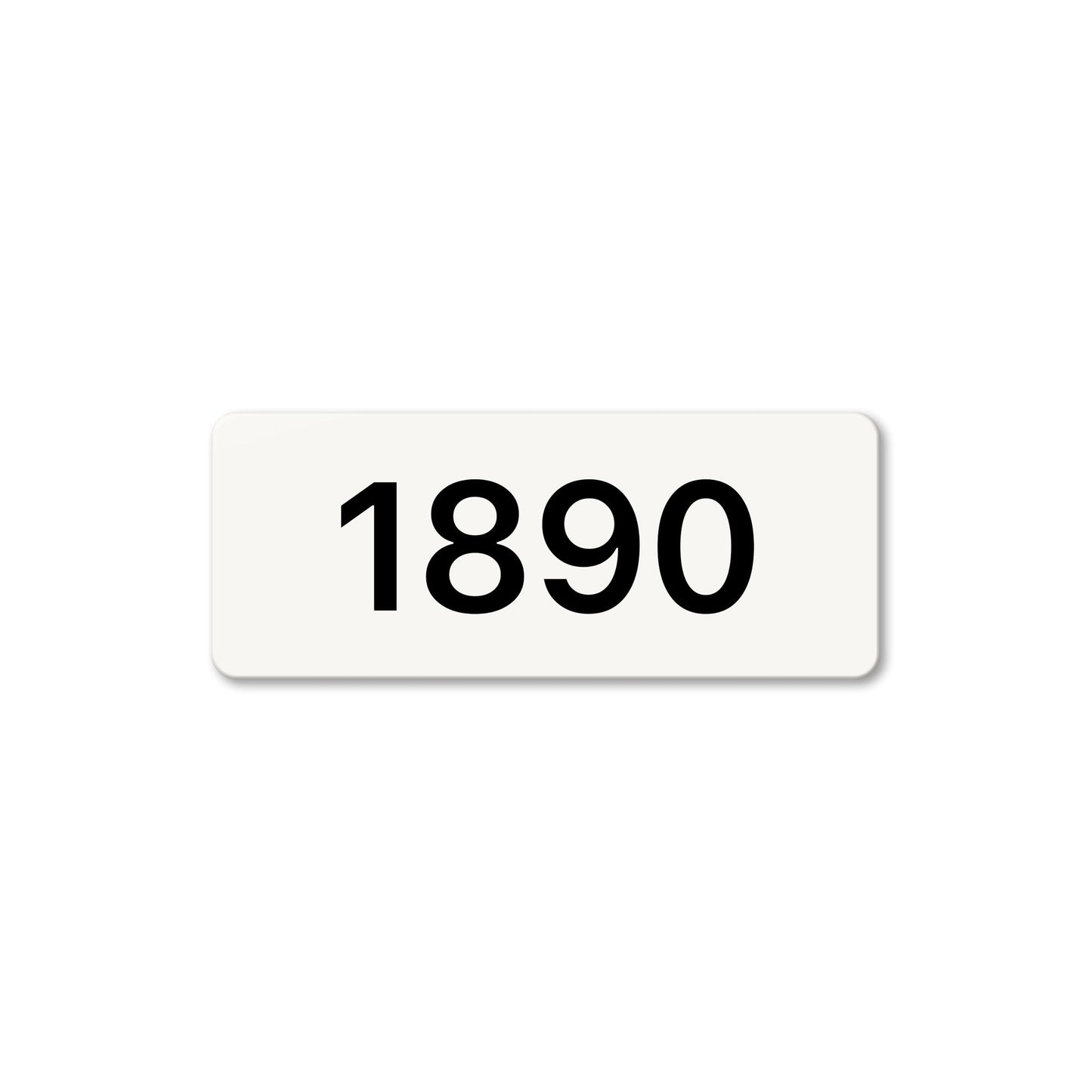 Numeral 1890