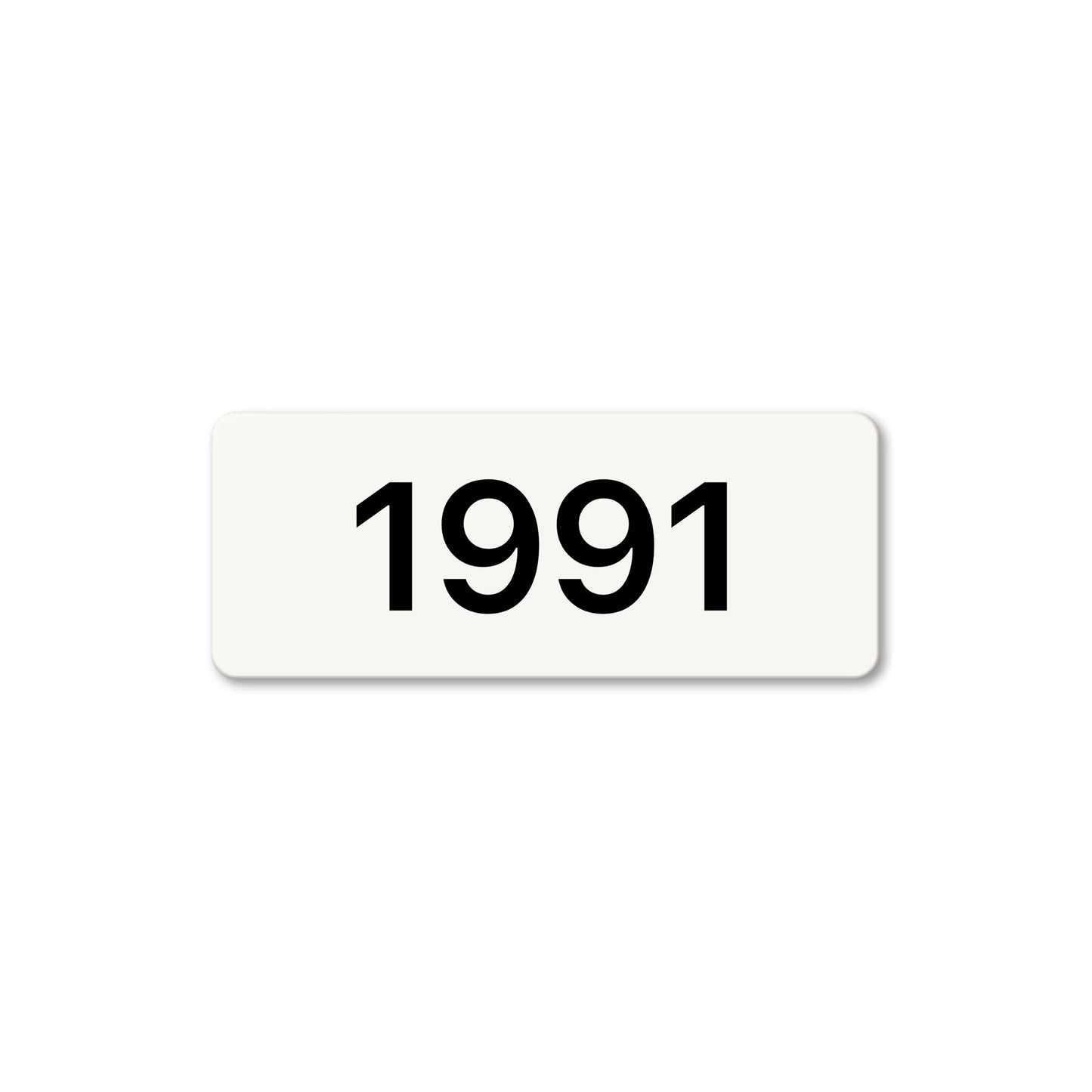 Numeral 1991