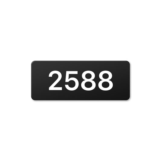 Numeral 2588