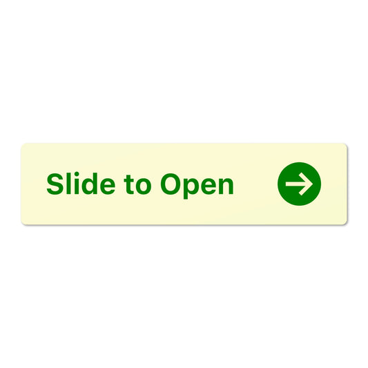 Slide To Open