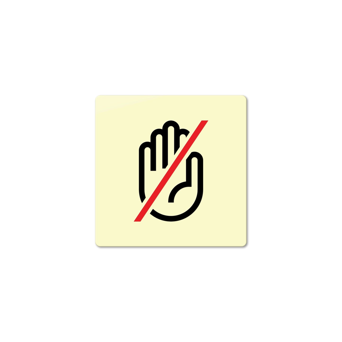 Do Not Touch (Pictogram)