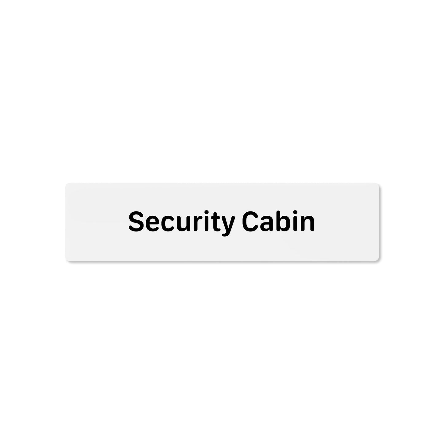 Security Cabin