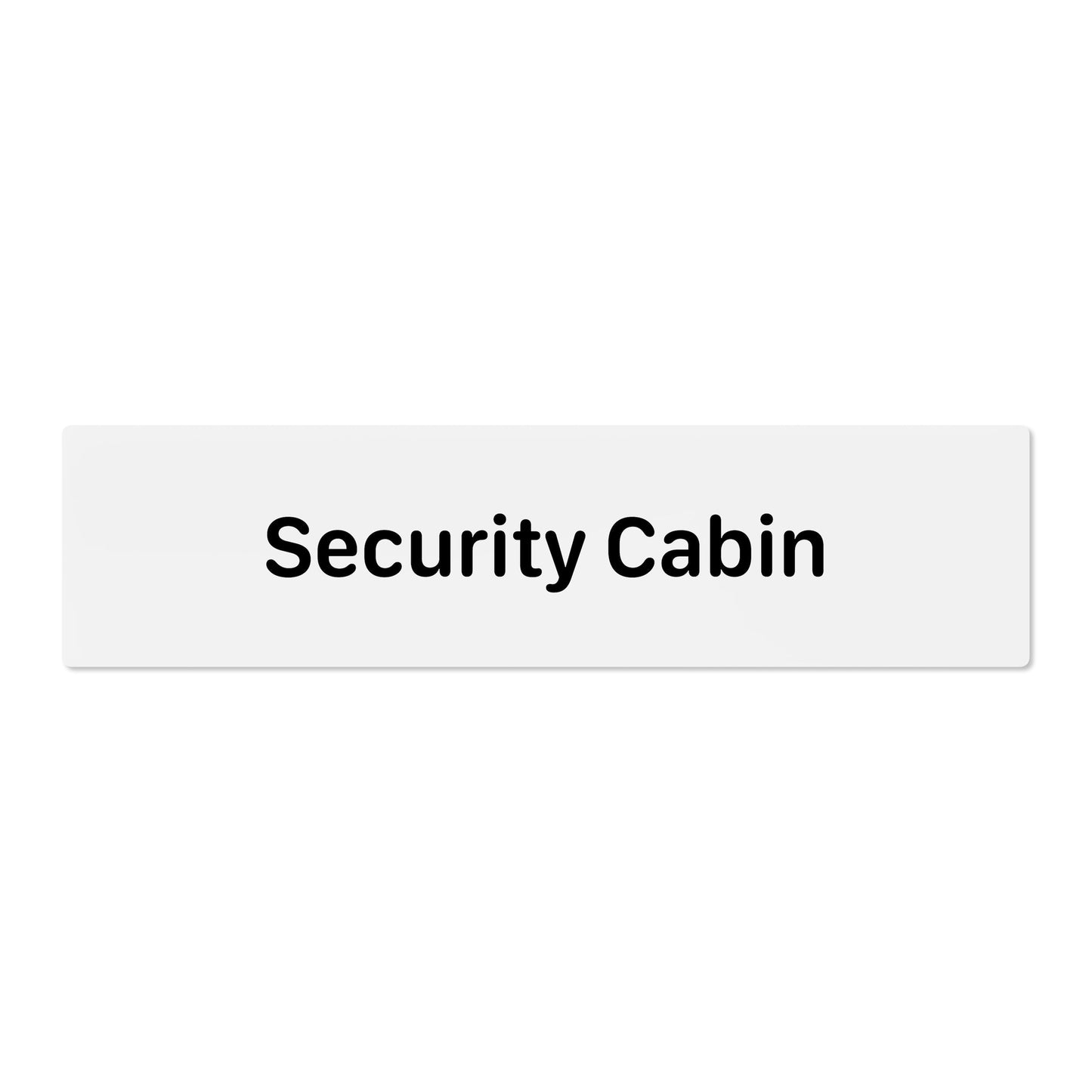 Security Cabin