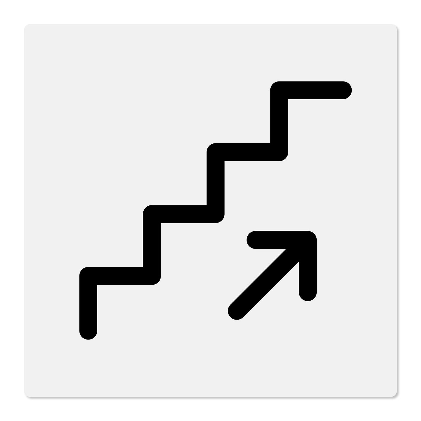 Up Stairs (Pictogram)
