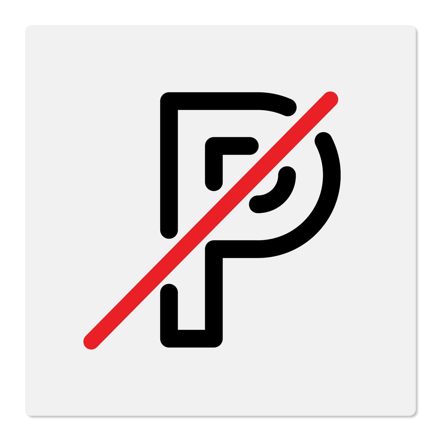 No Parking (Pictogram)