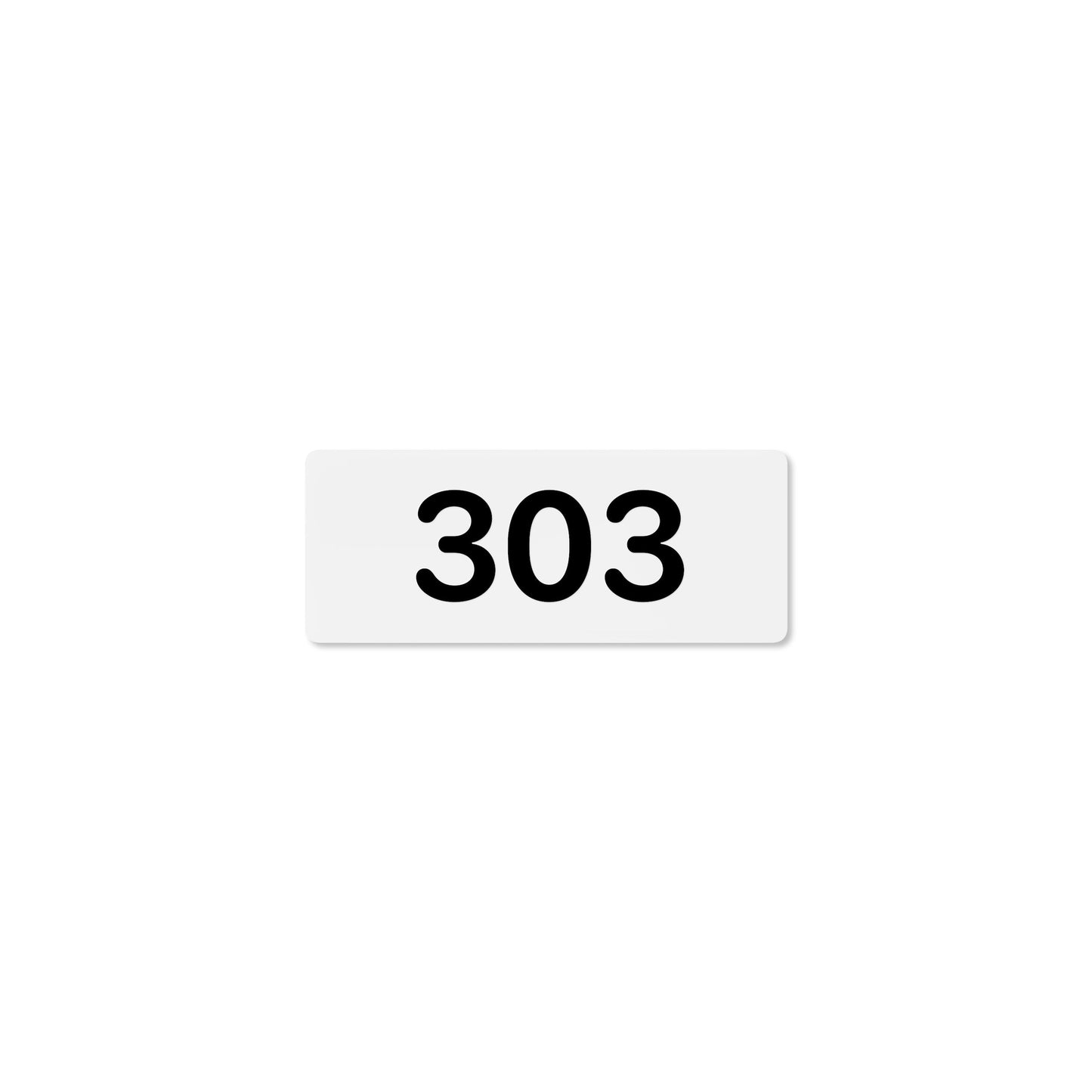 Numeral 303