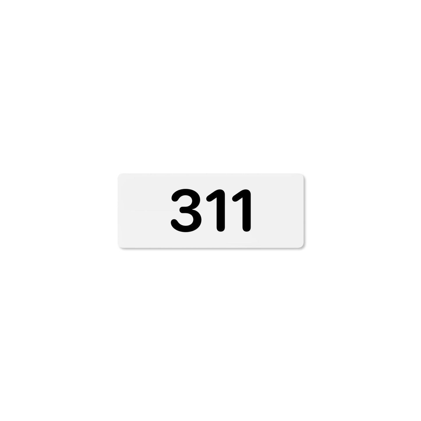 Numeral 311