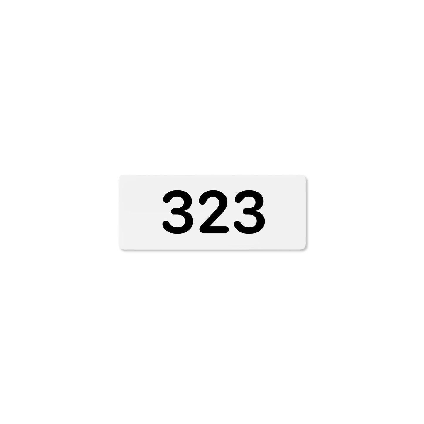 Numeral 323