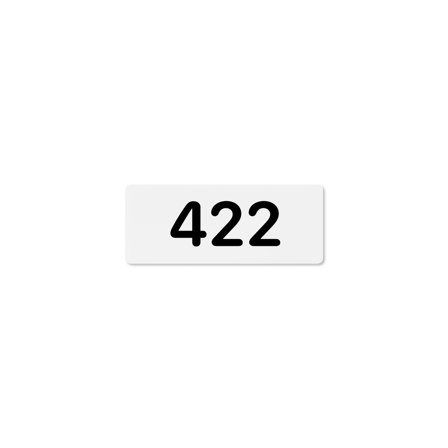 Numeral 422