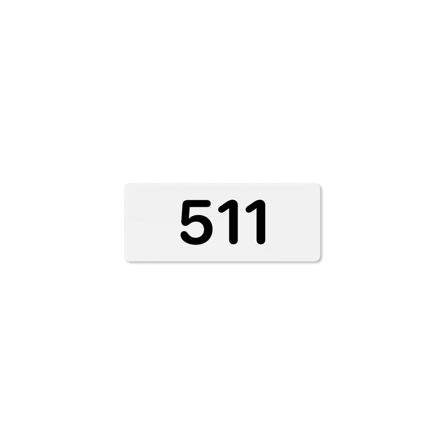 Numeral 511