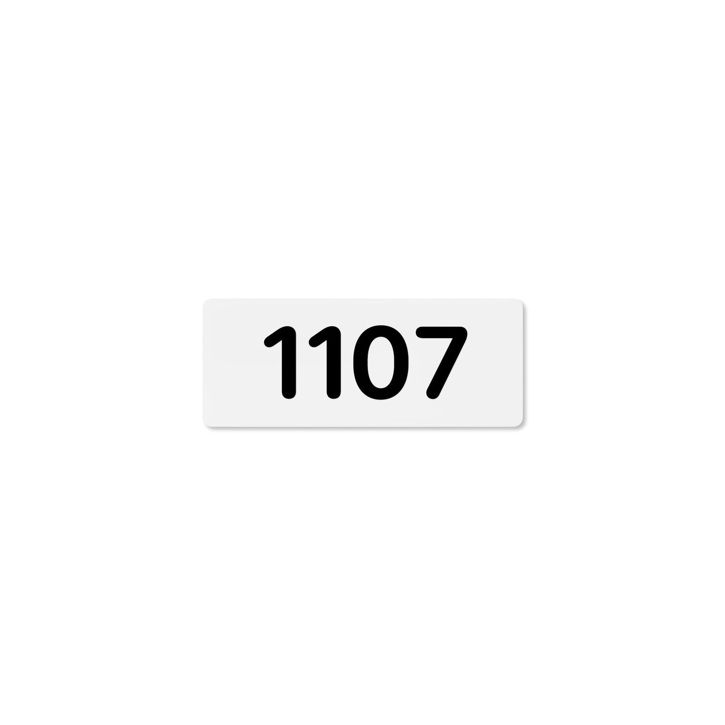 Numeral 1107