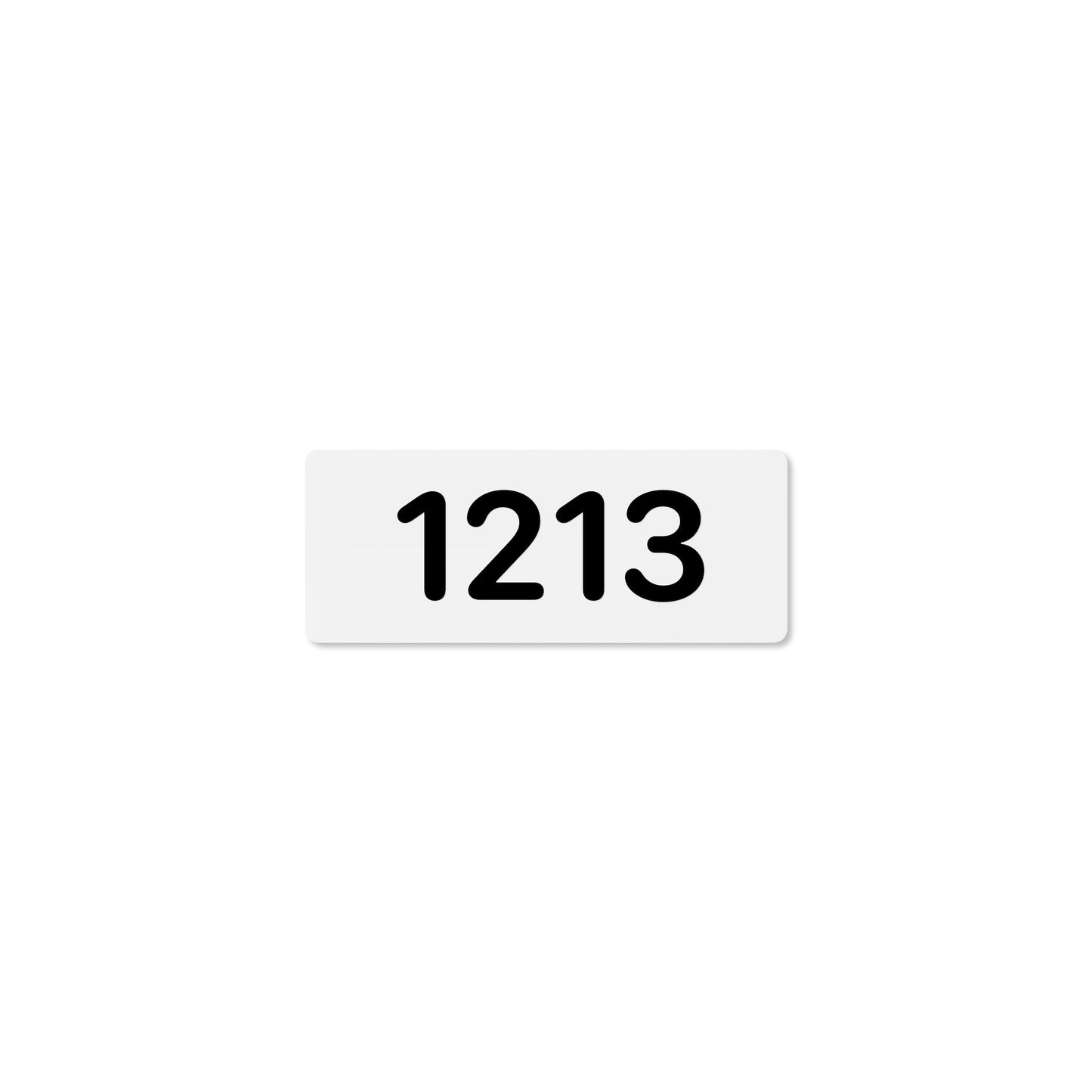 Numeral 1213