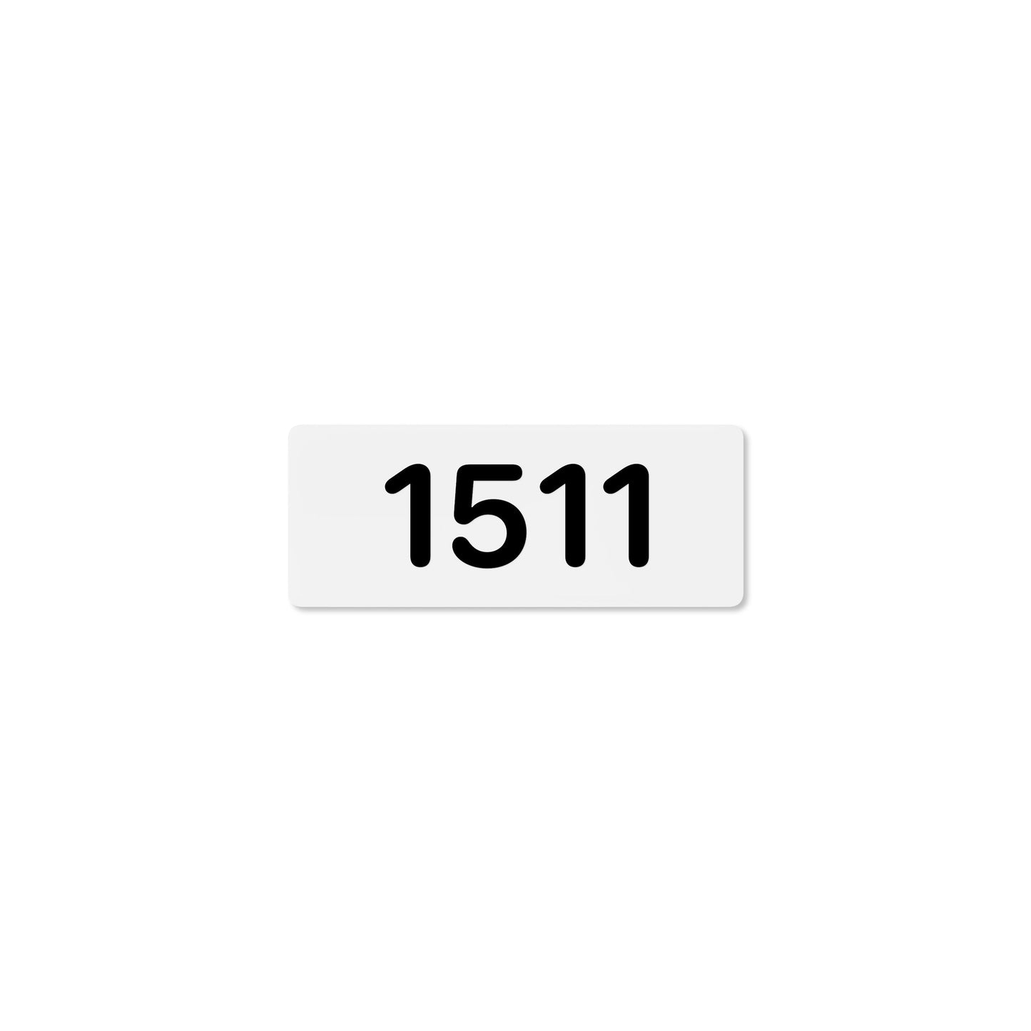 Numeral 1511