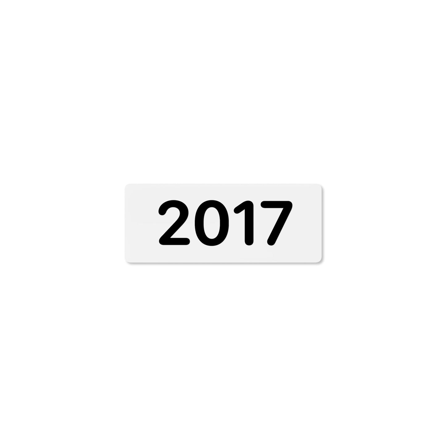 Numeral 2017