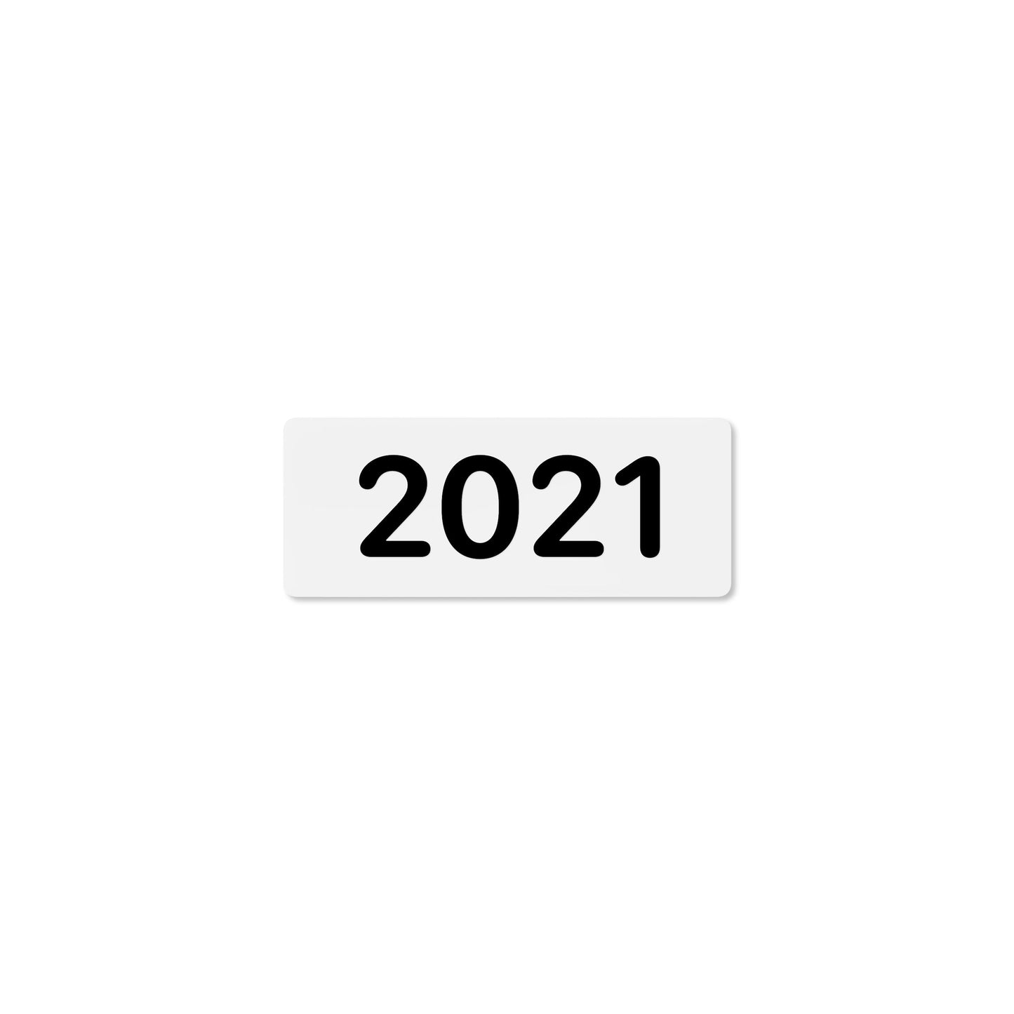 Numeral 2021