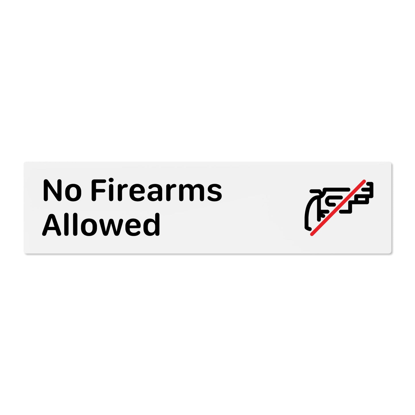 No Firearms Allowed