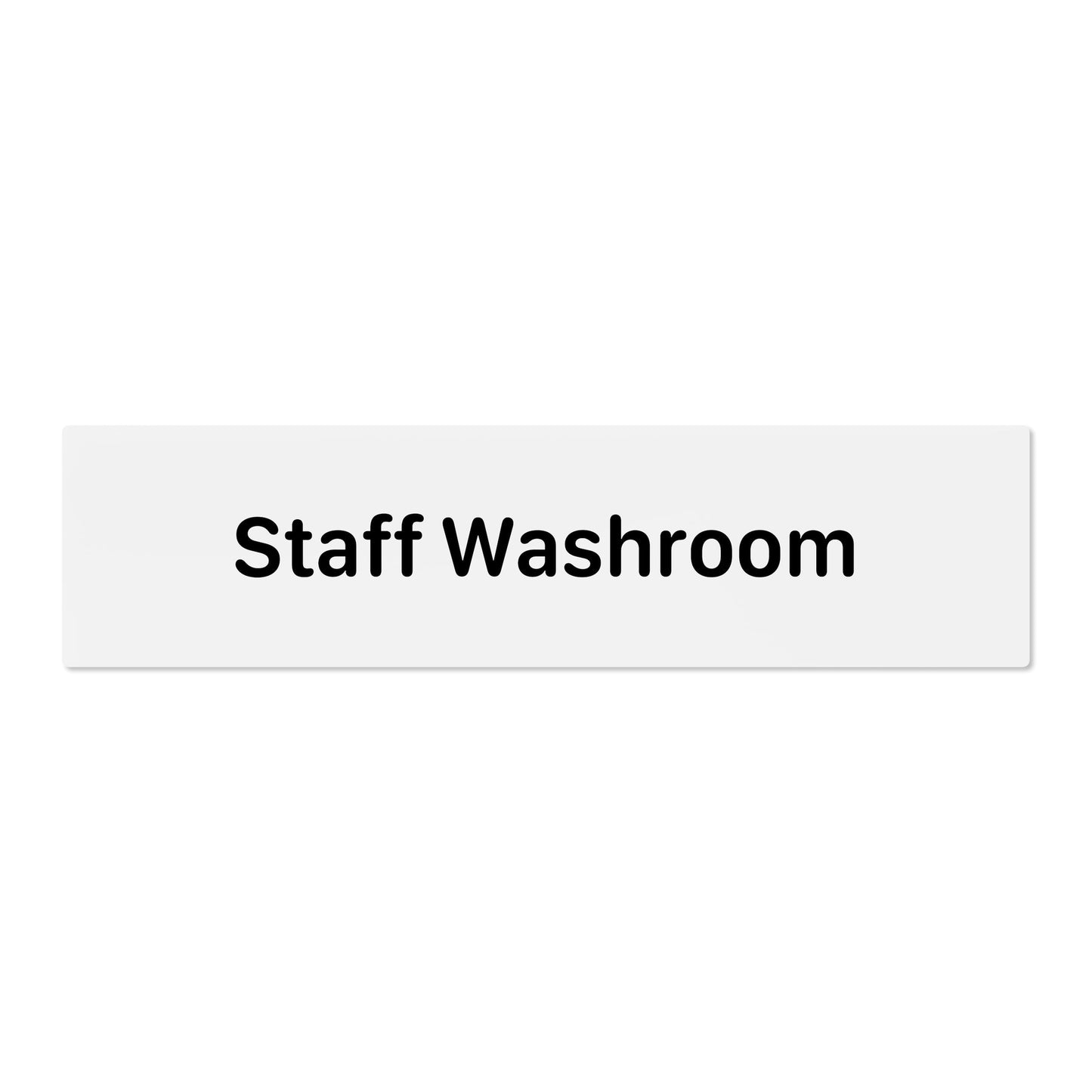 Staff Washroom