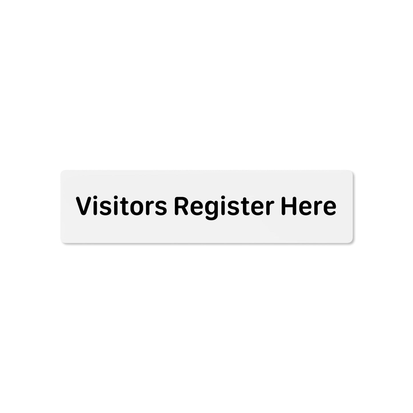 Visitors Register Here